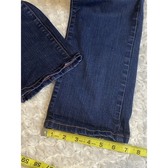 Tommy Hilfiger Womens Size 12 Cropped Jeans Dark Denim 2016 Tag - Picture 13 of 14